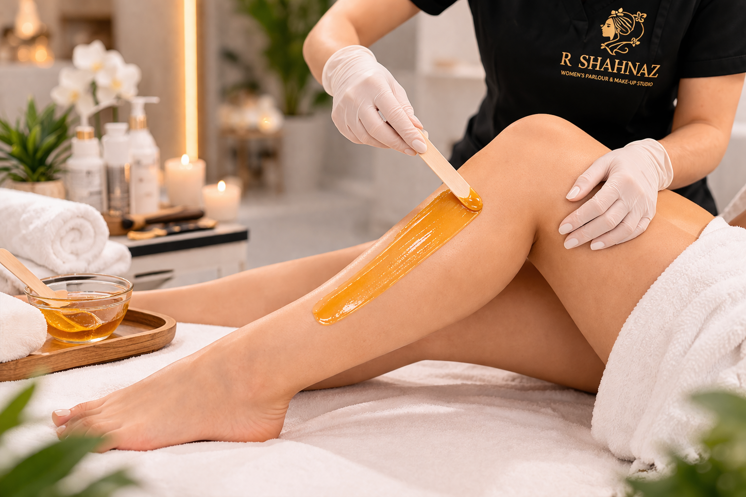 Body waxing service in Patna