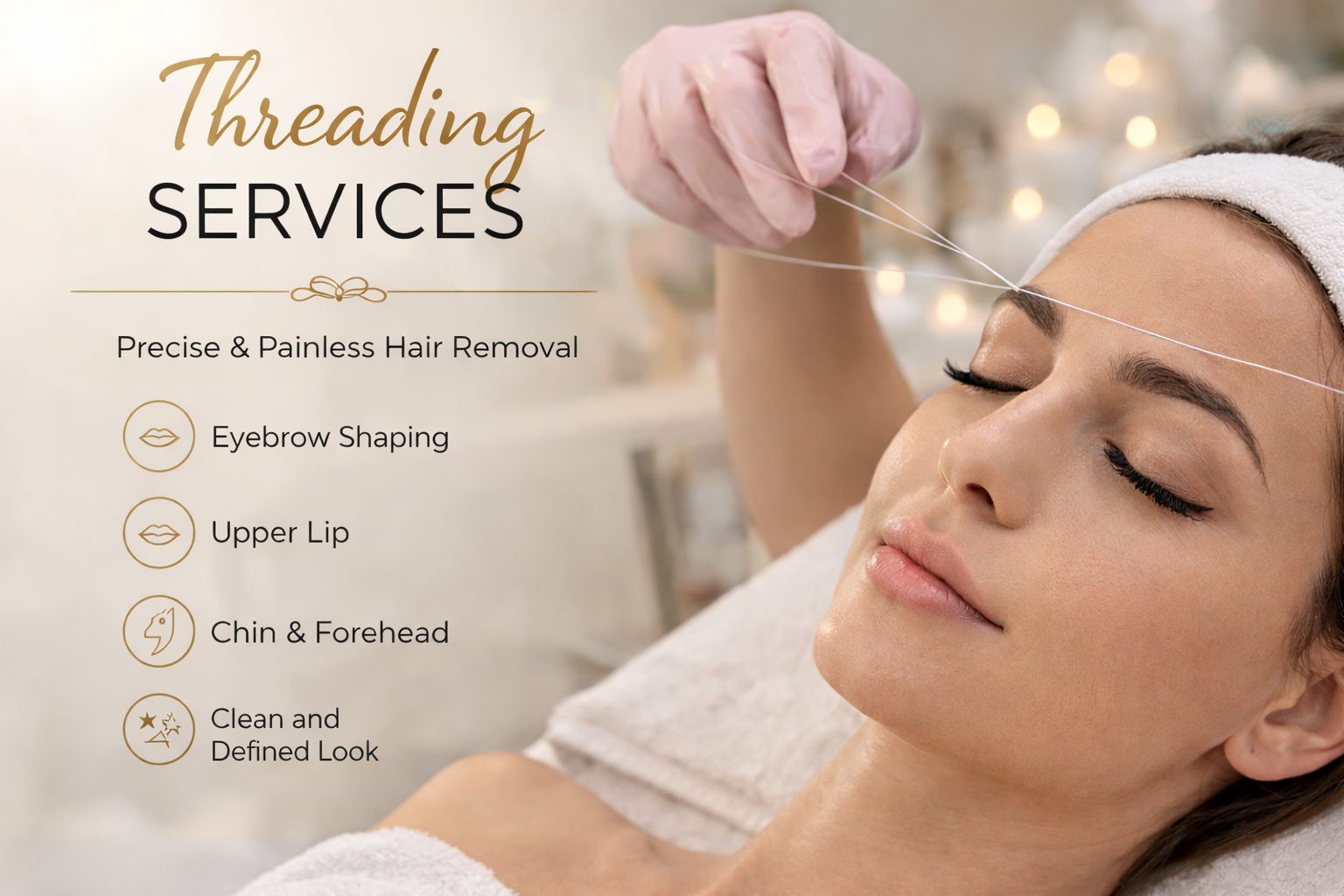 Eyebrow threading service in Patna