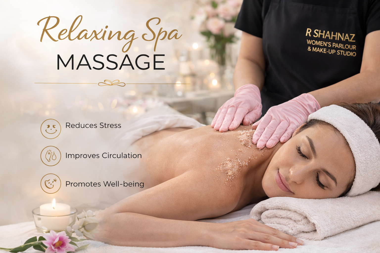 Relaxing spa massage in Patna