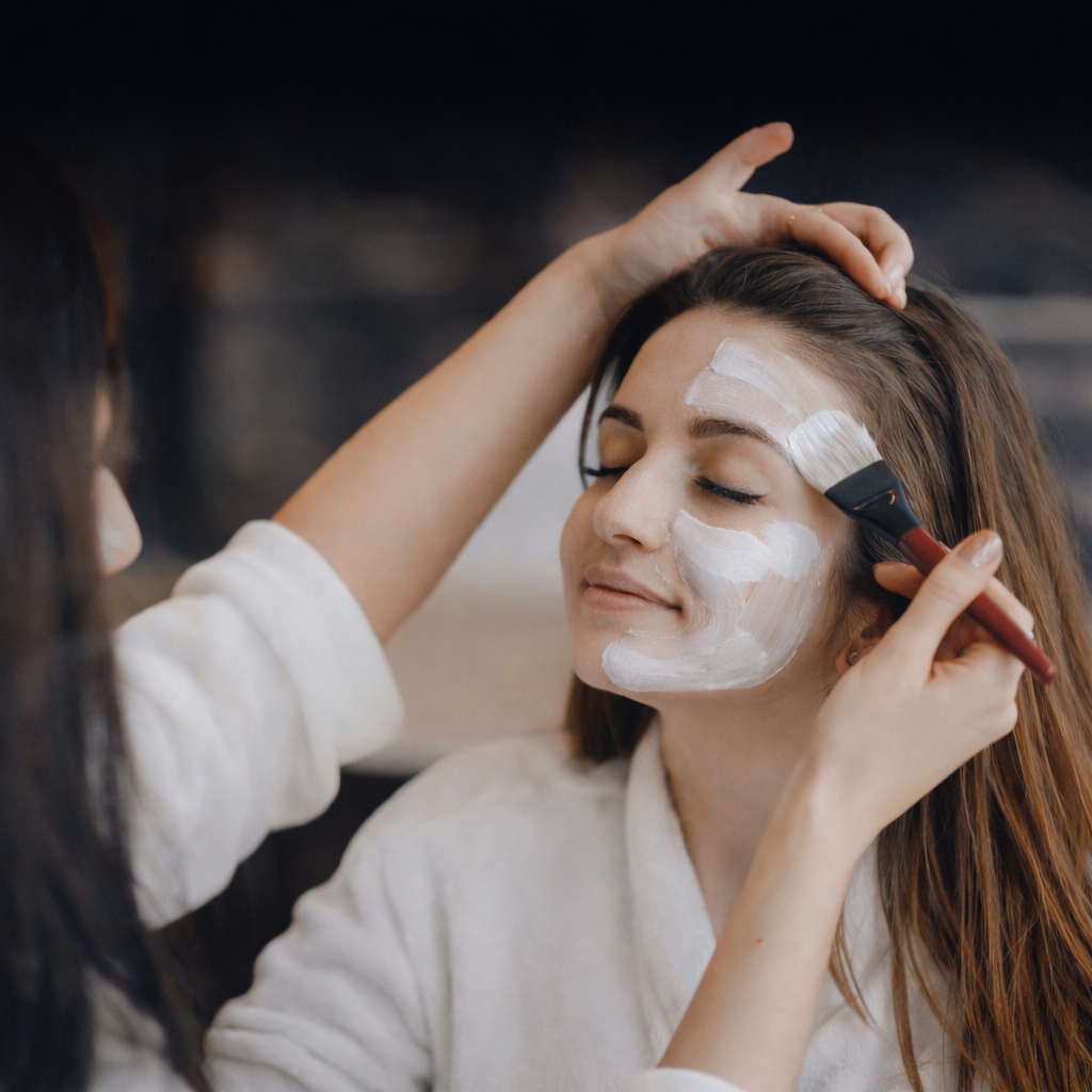 Skin bleach service in Patna beauty salon for brighter and even skin tone