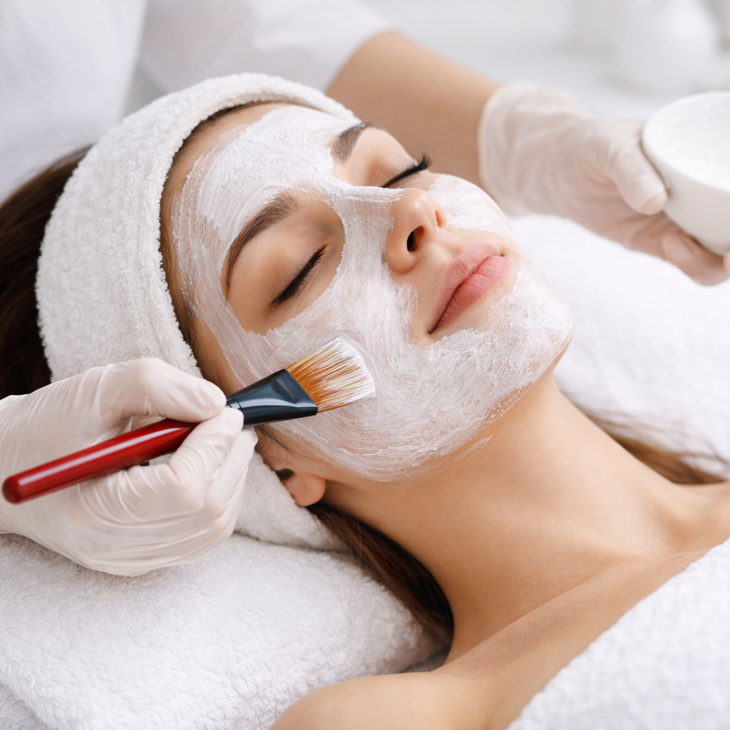 Skin bleach service in Patna beauty parlour for brightening and even skin tone